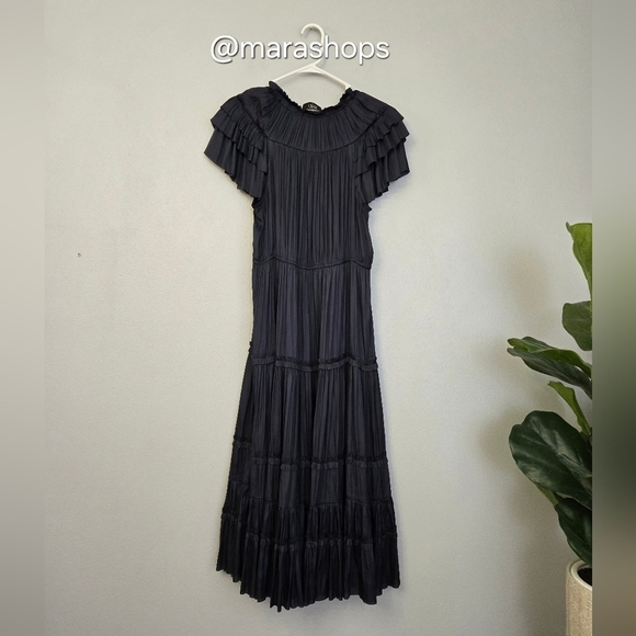 Reset By Jane Long Short Sleeve Ruffle Kianna Dress - Picture 6 of 8